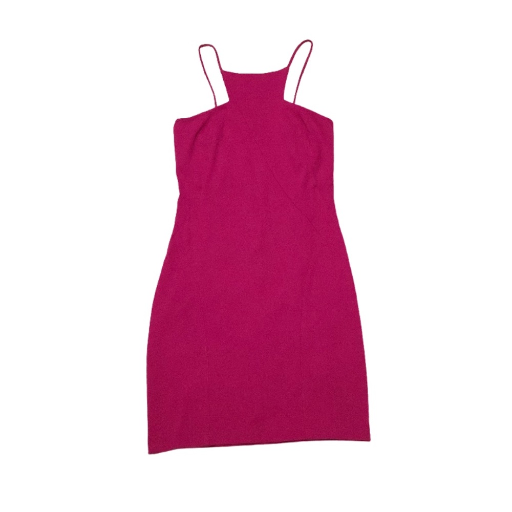 🛍️ KIMBERLY OVITZ Pink Sheath Fitted Style Dress - M